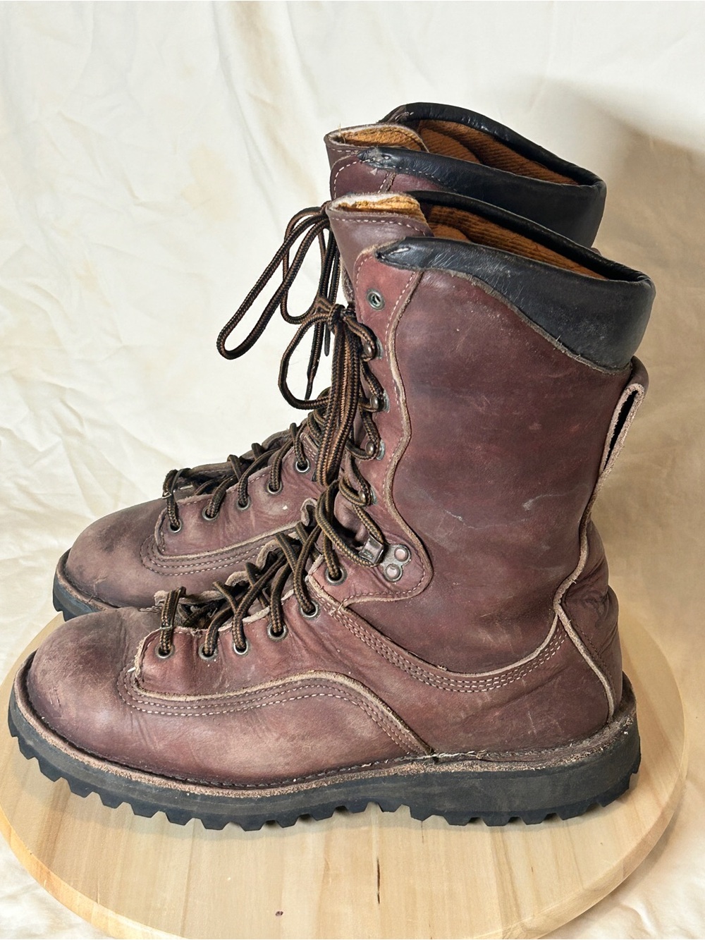 Danner Men's Trophy 10” Brown Leather Lace-Up Insulated Work Boot US 9EE